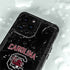 University of South Carolina Athletic Text & Logo iPhone 15 Pro Waterproof Case